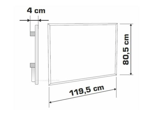 Elektromos fűtőtest Hibrid Infrapanel FKIR962