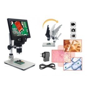   Digitális mikroszkóp 7"-os LCD kijelzővel 1200X G1000USB
