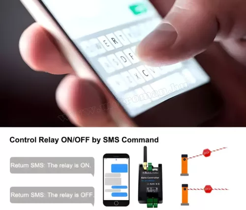 GSM kapunyitó távirányító modul G202-2G