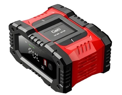 Intelligens automata akkumulátor töltő Geti GCA003 12V 20A/24V 10A