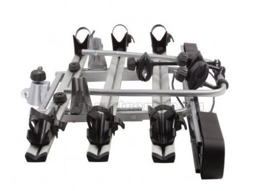 Autós kerékpártartó, kerékpárszállító vonóhorogra, Dönthető Amos GIRO-4 7PIN