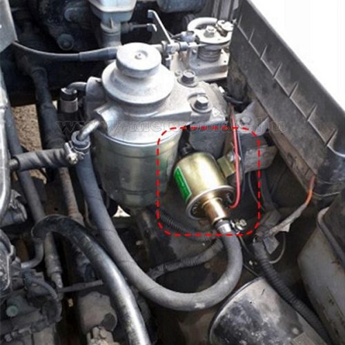 Univerzális elektromos alacsony nyomású üzemanyag szivattyú, AC pumpa HEP-02A Gázolajhoz