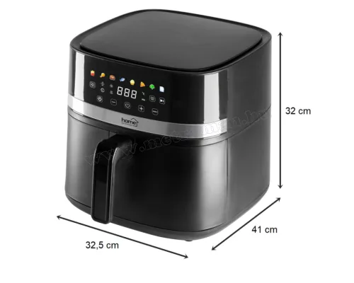 Air Fryer Forrólevegős sütő 8 literes kosárral HGAF8