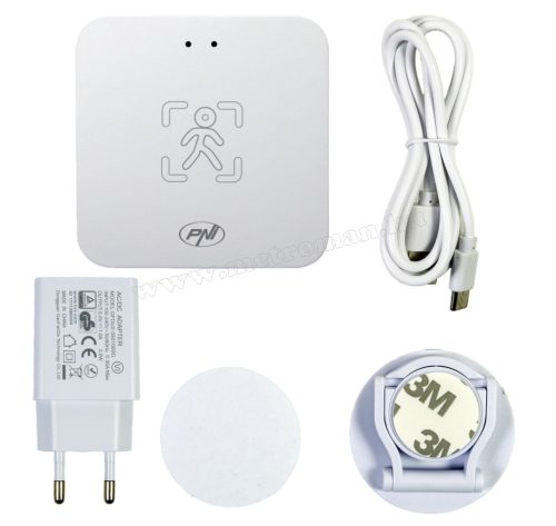 Wifi okos jelenlétérzékelő Mikrohullámú mozgásérzékelő riasztó SafeHouse HS402-WIFI TuyaSmart