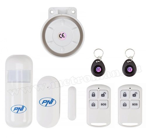 Vezeték nélküli WIFI/4G GSM okos riasztó rendszer Safe House HS600-4G/WIFI TuyaSmart