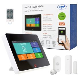   Vezeték nélküli WIFI GSM okos riasztó rendszer Safe House HS670-4G/WIFI TuyaSmart