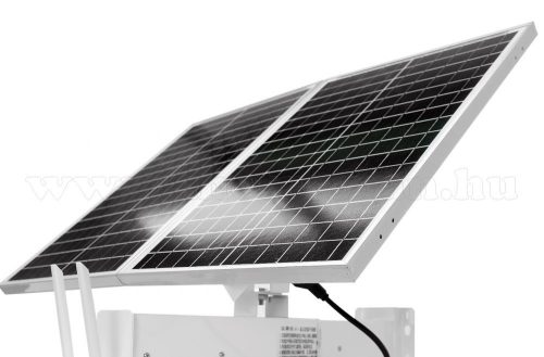 Napelemes 4G IP kamera, mobilnetes SIM kártyás kültéri biztonsági ZOOM kamera IP60L-4G-PTZ-SOLAR
