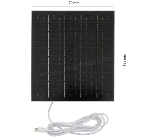 Vezeték Nélküli 4G Napelemes Kamera, SIM Kártyás Duál Lencsés Kültéri Megfigyelő kamera PNI IP894-DualCam CamHi Pro 