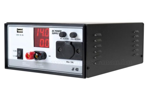 Univerzális szabályozható Szerviz és Labor tápegység 5-15 Volt 40 Amper Jetfon JF-40 