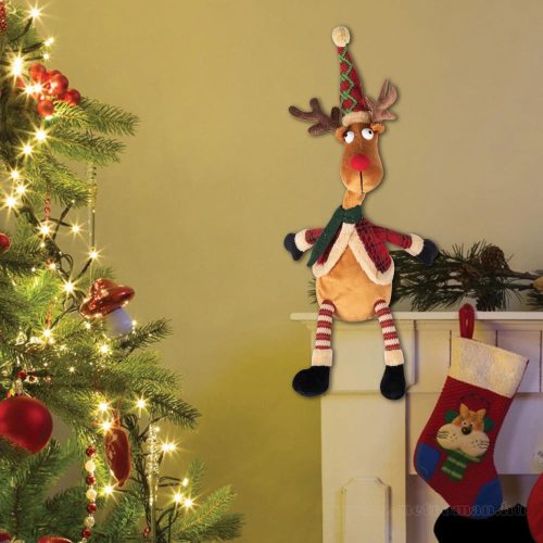 Éneklő karácsonyi rénszarvas KDD38
