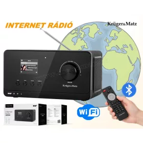 Wifi internet rádió készülék KM0816.1
