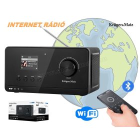 Wifi internet rádió készülék KM0816