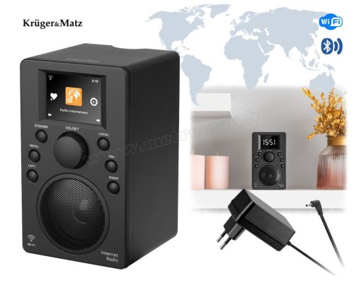Internetes világ rádió Bluetooth multimédia lejátszó KM08181
