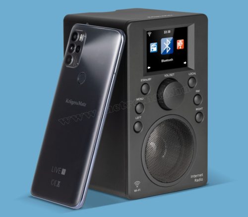 Internetes világ rádió Bluetooth multimédia lejátszó KM08181
