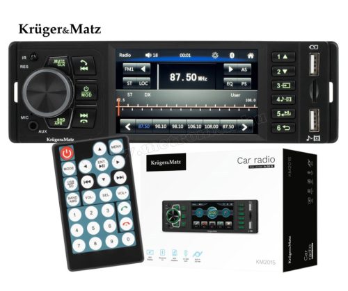 USB / SD MP3 Bluetooth autórádió Multimédia fejegység KM2015