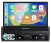 Apple CarPlay és Android Auto 1DIN Multimédia fejegység 7"-os motoros LCD érintőképernyővel Kruger&Matz KM2018