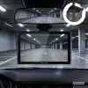 Univerzális 9" autós CarPlay Android Auto multimédia monitor tolatókamerával Krüger&Matz KM2022