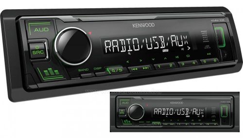 USB AUX MP3 autórádió KENWOOD KMM105GY