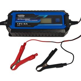   Automata intelligens akkumulátor töltő Savas és Lítium akkukhoz 6/12V 4A Krafton KR124