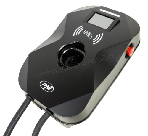 Elektromos autó töltőállomás, Fali töltő 22Kw Type2 PNI KW22-BT RFID
