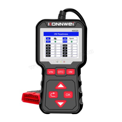Konnwei KW320 OBD2 hibakód olvasó autódiagnosztikai műszer