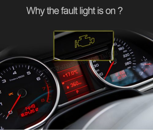 Konnwei KW320 OBD2 hibakód olvasó autódiagnosztikai műszer