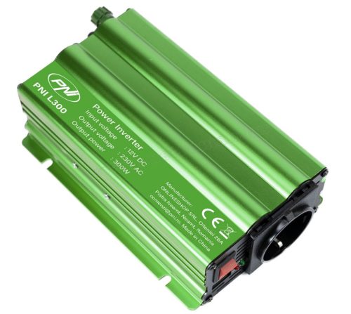 12V/230V feszültségátalakító Inverter PNI L300W