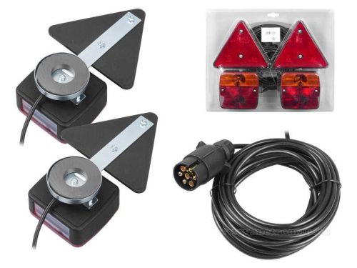 Utánfutó Pótkocsi hátsó világítás Komplett lámpa készlet MA304