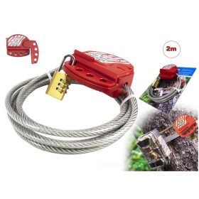 Számzáras biztonsági lakat vadkamerához LKHUNTC