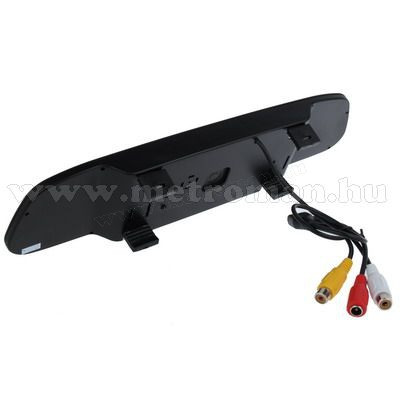 Tolatókamera szett 4,3"-os LCD tükör monitorral, M0082LCD-M0197P-LED