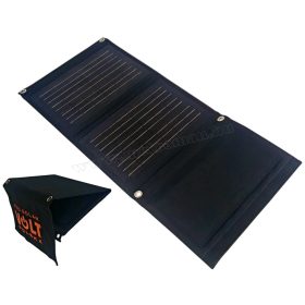   Összecsukható hordozható napelemes telefontöltő USB 5V 10Watt  Pro Solar M010182