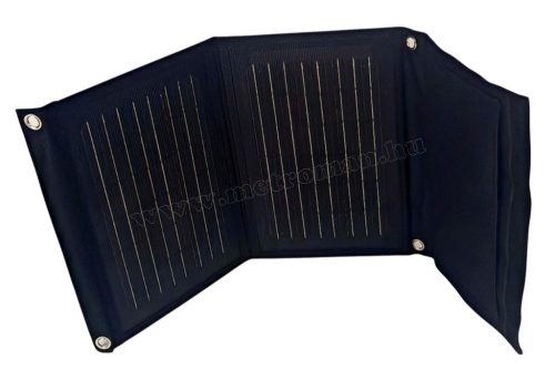 Összecsukható hordozható napelemes telefontöltő USB 5V 10Watt  Pro Solar M010182