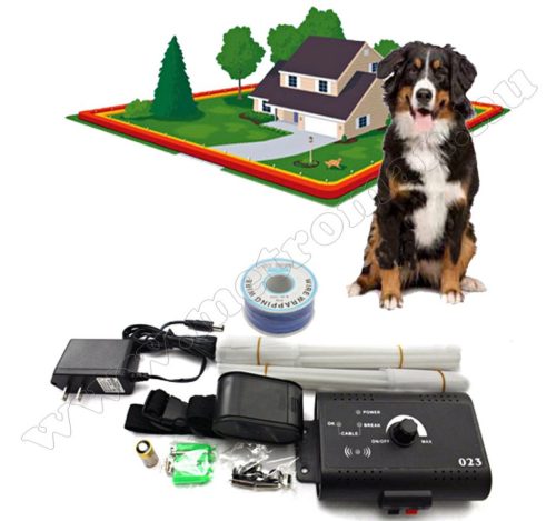 Láthatatlan elektromos kutya kerítés, villanypásztor kutyáknak M023