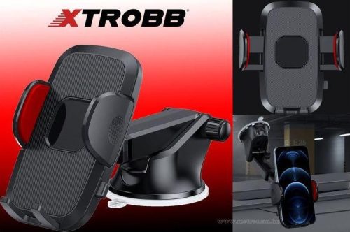 Univerzális tapadókorongos telefon és GPS navigáció autós tartó M0384