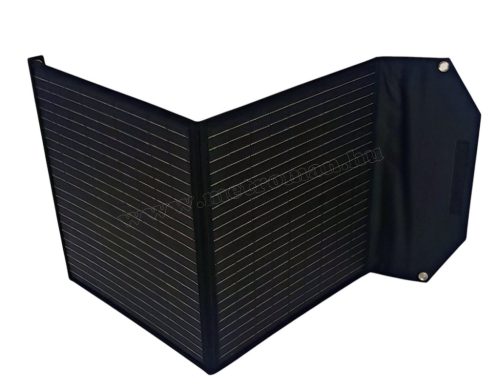 Összecsukható hordozható napelem, napelemes telefontöltő 18V USB 5V 50Watt  Pro Solar M050182