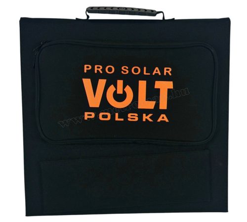 Összecsukható hordozható napelem, napelemes telefontöltő 18V USB 5V 50Watt  Pro Solar M050182