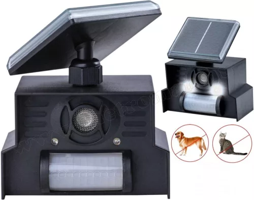 Napelemes ultrahangos Kutya Macska riasztó Gardigo M055 Solar