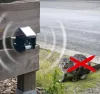 Napelemes ultrahangos Kutya Macska riasztó Gardigo M055 Solar