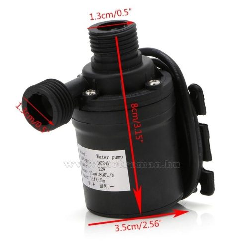 12 Voltos víz szivattyú M0701A-12V