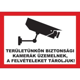 Figyelmeztető öntapadós matrica, 1-A5