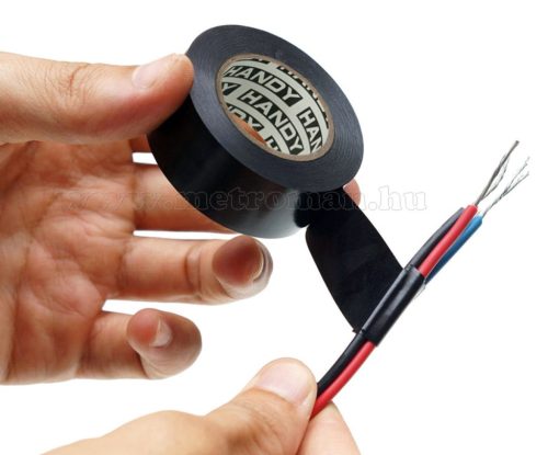 Szigetelőszalag fekete 10 Méteres