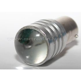   Autós LED izzó BA15S, Projector CREE LED-es, fehér, MM-BA15-7WCREELED