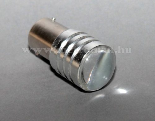 Autós LED izzó BA15S, Projector CREE LED-es, fehér, MM-BA15-7WCREELED