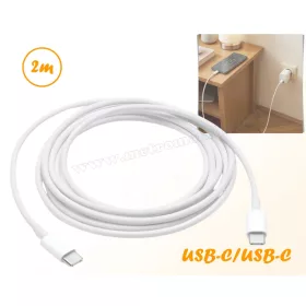 USB-C / USB-C telefontöltő és adatkábel 2 m M12231
