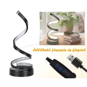 Spirál alakú asztali LED lámpa M12356USB