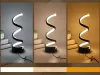 Spirál alakú asztali LED lámpa M12356USB
