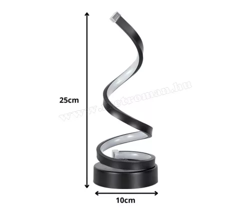 Spirál alakú asztali LED lámpa M12356USB