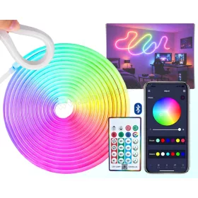 Bluetooth Neon RGB LED szalag 5m M12439USB