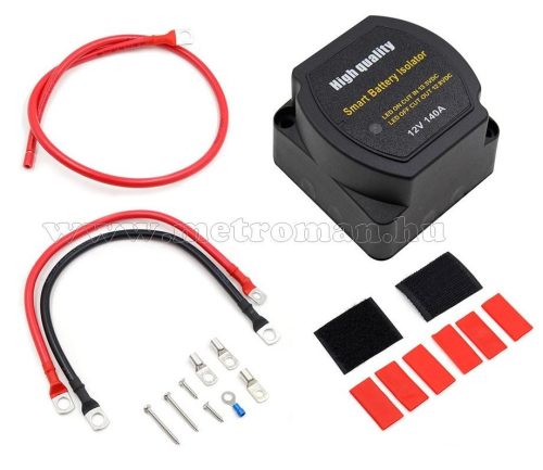 Akkumulátor leválasztó két akkumulátoros rendszerekhez 12V 80 Amper M12V80A-Isolator