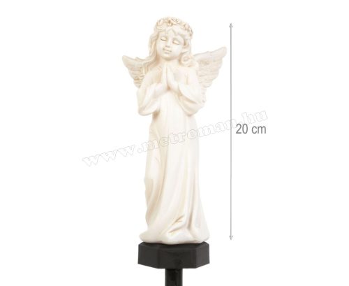 Napelemes kerti hangulatfény imádkozó Angyalka M13002A
